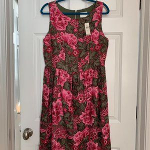 Anthropologie - Floral Lace Sleeveless Dress NEW w/tags
